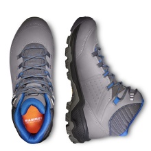 Mammut Hiking Shoes Nova Mid IV GTX (All-Terrain, Nubuck Leather, waterproof) titanium grey Women